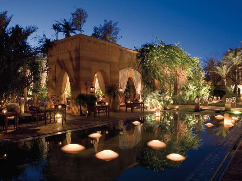 Swimming Pool at Night